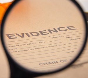 Evidence management software can make the property room run more efficiently, help preserve the chain of custody and provide alerts to dispose of evidence when it’s no longer needed. (image/iStock)