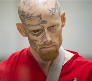 In this Sept. 14, 2012 file photo, Jason Barnum is arraigned at the Anchorage, Alaska, jail for attempted murder and other charges.