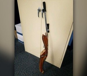 The man walked into a local Circle K store waving what appeared to be a rifle and demanding cash before an employee realized the rifle was a fake.
