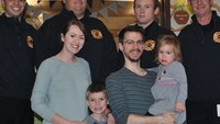 Firefighters raise money for family of girl battling cancer