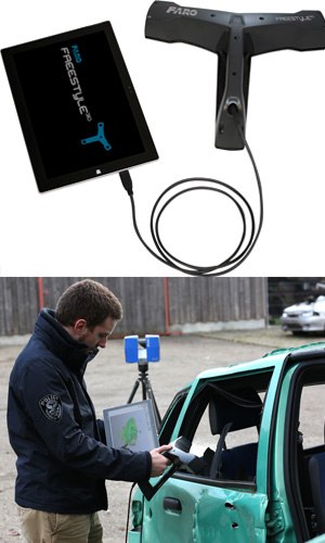 Can scan in tight and hard-to-reach areas like car interiors and under furniture.