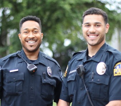 Father-son duo make history after graduating from the police