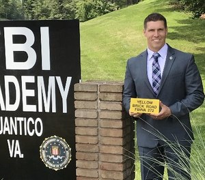 The “Yellow Brick Road” is the final fitness challenge at the FBI National Academy.