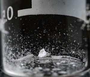 This DEA photo shows a lethal dose of fentanyl.