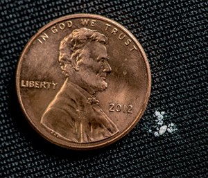 A potentially lethal dose of fentanyl.