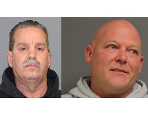 William Tortora (left) and Gregory Bomba (right) are facing arson charges. (Photo/Shelton Police Department)
