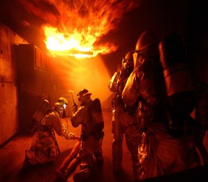 There are several considerations when choosing a firefighter accountability system. (Image Pixabay