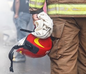Firefighters, paramedics and EMTs, though accustomed to death, need to process grief when losing someone close to them.