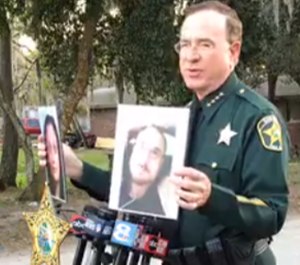 A detective was 'seriously injured' after two fleeing suspects struck him with their vehicle, said Polk County Sheriff Grady Judd. One of the suspects was later fatally shot when a second deputy attempted to arrest him. (Photo/Polk County Sheriff's Office)
