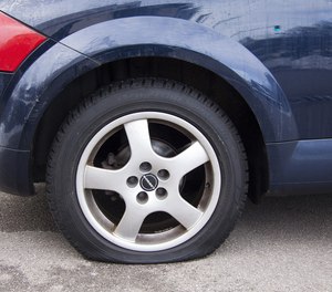 The suspects were on their way to Panama City Beach when their vehicle had a flat tire and deputies stopped to assist