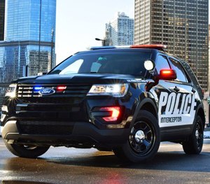 The 2016 Ford Police Interceptor Utility.