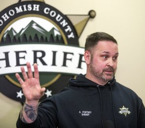 Snohomish County Sheriff Adam Fortney said he won't enforce the statewide stay-home order.