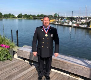 On June 5, DeLaTorre went to Lansing to be officially recognized by the state Senate and House of Representatives(Photo/ Southwestern Michigan Community Ambulance Service)