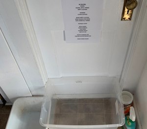 Print the checklist and hang it by your door to safely clean yourself and your equipment after a shift to prevent exposing your family to COVID-19.