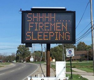 Real leadership was being exercised, even if those leaders were laughing along the way. (Photo/Jefferson Police Department)