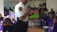 Baltimore youth go to cop camp