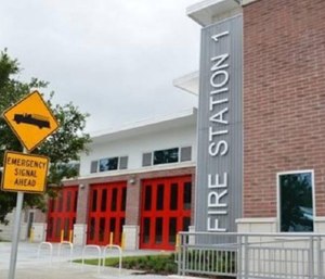 Gainesville Fire Rescue's new downtown fire station will use new technology to help responders shave seconds off response times. (Photo/GFR_