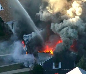 A series of gas explosions an official described as