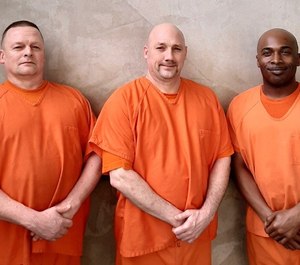 Three inmates at the Gwinnett County jail helped save a deputy who fell unconscious during a medical emergency.