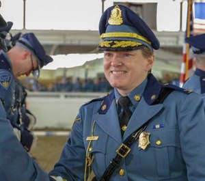Colonel Kerry Gilpin is stepping down from her post as Massachusetts State Police superintendent. (Photo/Massachusetts State Police)