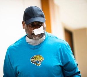 Gerald Goines, a former Houston police officer who has been charged in connection with a deadly 2019 drug raid, is facing accusations that he provided false testimony in another case from 2008. (Photo/AP/Marie D. De Jesús/Houston Chronicle)