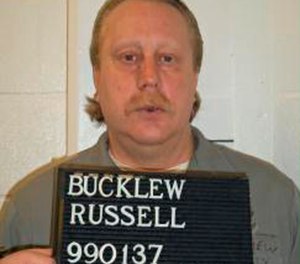 This undated file photo provided by the Missouri Department of Corrections shows Russell Bucklew. (Missouri Department of Corrections via AP File)