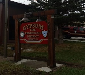 Esslinger, 26, is a detention deputy with Eagle County and a volunteer firefighter with the Gypsum Fire Protection District, according to the Sheriff’s Department. (Photo/ Gypsum Fire Protection District)