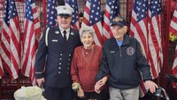 At 102, he's the oldest living firefighter in NYC