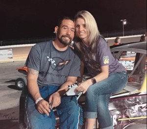 Cody Herndon and Keisha Houser received special permission from the Fannin County sheriff's office to be married in jail while Houser was incarcerated. (Photo/Facebook/Keisha Houser)