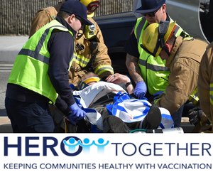 The Healthcare Worker Exposure Response & Outcomes (HERO) Registry is conducting a study on the long-term safety of COVID-19 vaccines for first responders.