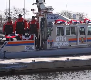 Nassau County's new 39-foot Safe boat, named 