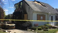 Mich. paramedic's house destroyed by fire