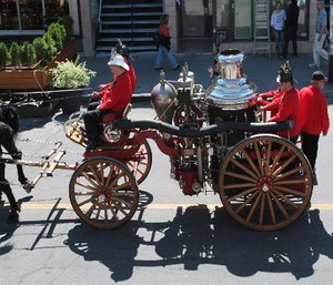 Bravery, determination and fortitude were the powerful forces behind the success of the early volunteer fire departments.