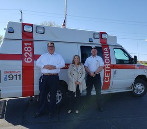 This ambulance was sent to a small community in Honduras, according to Cetronia Ambulance Corps.