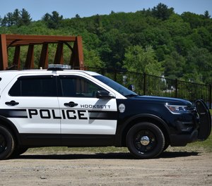 A Hooksett Police cruiser.