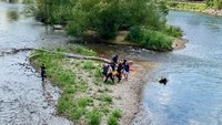 Idaho deputies find human remains during dive training in river