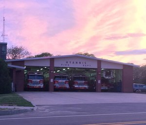 Mobile 911 calls for fire and medical assistance in Hyannis have been processed directly through the Barnstable Police Department's new dispatch center since July. (Photo/HFD)