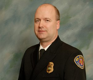 As division chief of logistics and support services for the Olathe (Kan.) Fire Department, Chief David Dock maintains the department’s fleet, facilities and communications systems. (Courtesy photo)
