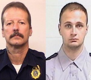 Lieutenant Eugene Lasco (left) and Sergeant Padrick Schmitt.