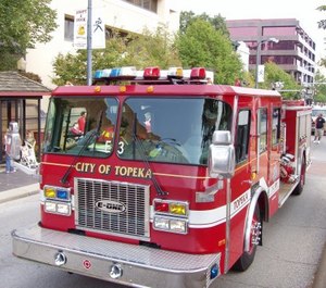 Topeka's firefighter and police unions are challenging city leadership over a 3% pay cut announced last week in response to pandemic-related budget issues.