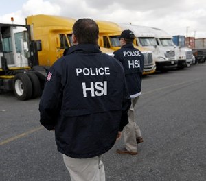 Homeland Security Investigations, an arm of ICE, is increasingly targeting employers suspected of hiring workers in the country illegally. HSI serves several businesses with notices that have been targeted to be audited in Compton, Calif., on February 12, 2018.