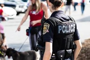 The right two-way radio accessories can further enhance officer safety and efficiency. (Photo/ImpactComms)