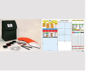 IMS Alliance Passport Accountability System (left) and the Incident Command Board