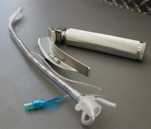 Before an intubation attempt, setting up for success and sizing up the patient's airway increases the likelihood of first pass success. (Photo/Nathan Stanaway)