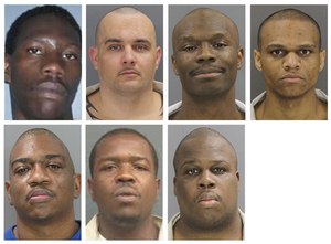 Seven inmates were killed, and at least 17 more wounded, in a riot at the Lee Correctional Institution on early Monday, April 16, 2018, in Bishopville, S.C.