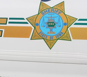 The decal on a Scott County Sheriff's Office cruiser.