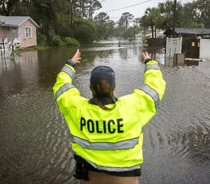 For first responders, jumping from one disaster to the next is no easy task – especially when their own homes may be experiencing similar flooding and destruction.