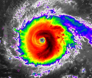 Hurricane Irma is one of the strongest Atlantic storms on record.