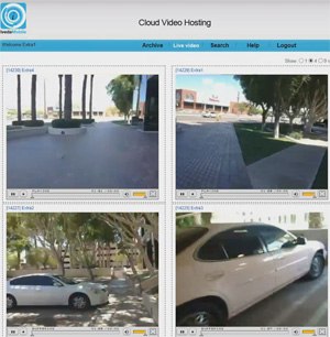 Video from hundreds or even thousands of officers can be managed in one central location. (Photo courtesy Iveda)