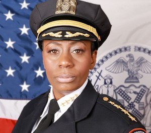 New York Department of Corrections Chief of Department Hazel Jennings.